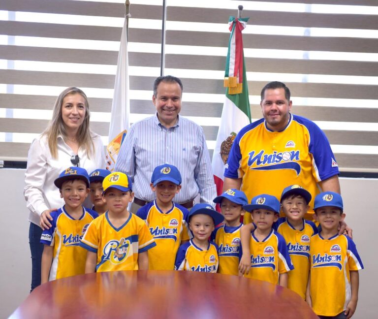 Con apoyo de Toño Astiazarán niños de la Liga de Béisbol Buhitos competirán en torneo nacional