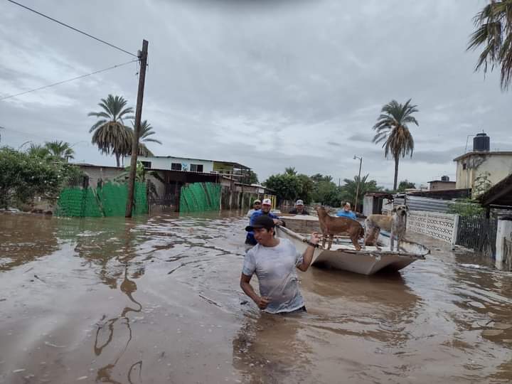 Implementa Protección Civil Sonora intenso operativo de rescate en comunidades rurales de Guaymas y Empalme