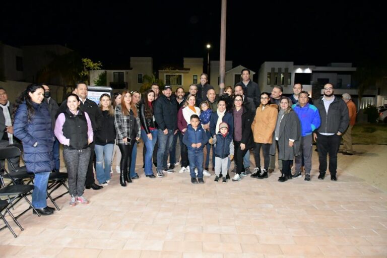 Entrega Toño Astiazarán mejoras a parque en Campo Grande