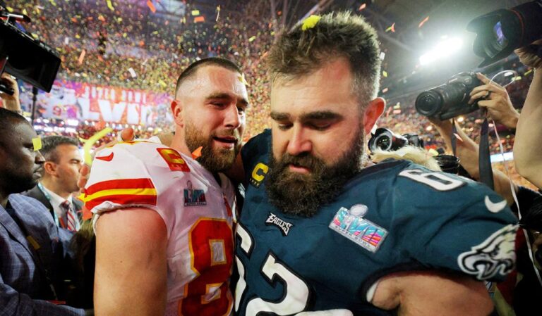 Travis Kelce se impuso a su hermano mayor en el Super Bowl LVII: “Solo puedo decirle que lo amo y que tuvo una gran temporada”