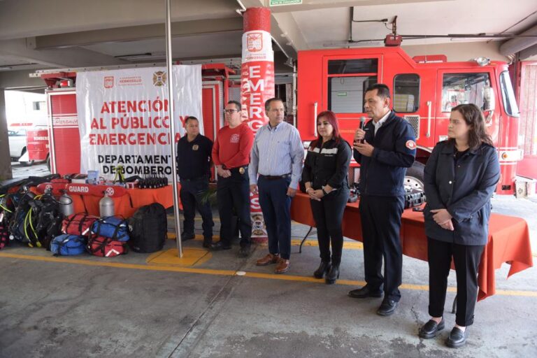 Respalda y agradece Toño Astiazarán labor de Bomberos de Hermosillo