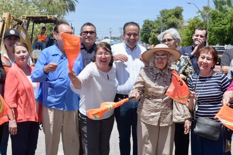 Inicia Toño Astiazarán cuatro obras viales más