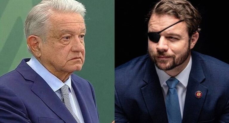 Congresista Dan Crenshaw presenta resolución contra AMLO por amagar con interferir en elecciones de EE.UU.