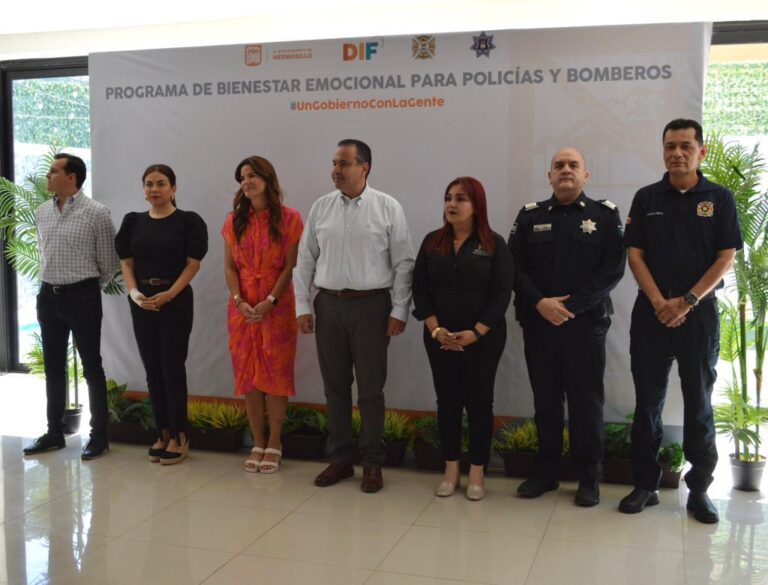 Inicia Toño Astiazarán Programa de Bienestar Emocional para Policías y Bomberos