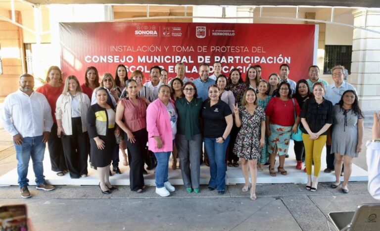 Integra Toño Astiazarán el Consejo Municipal de Participación Escolar en la Educación de Hermosillo