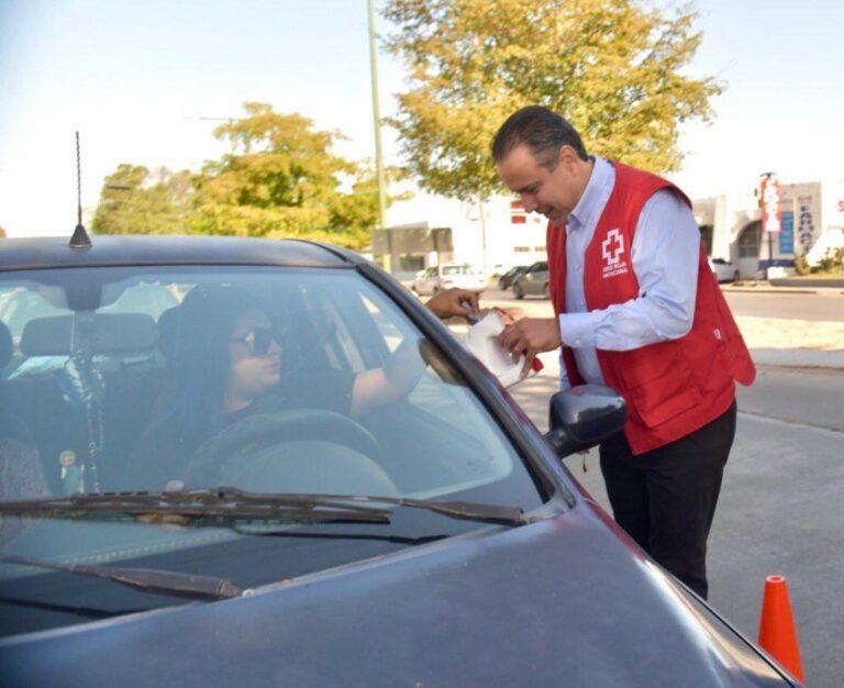 Se suma Toño Astiazarán al reconocimiento de la labor de Cruz Roja Hermosillo