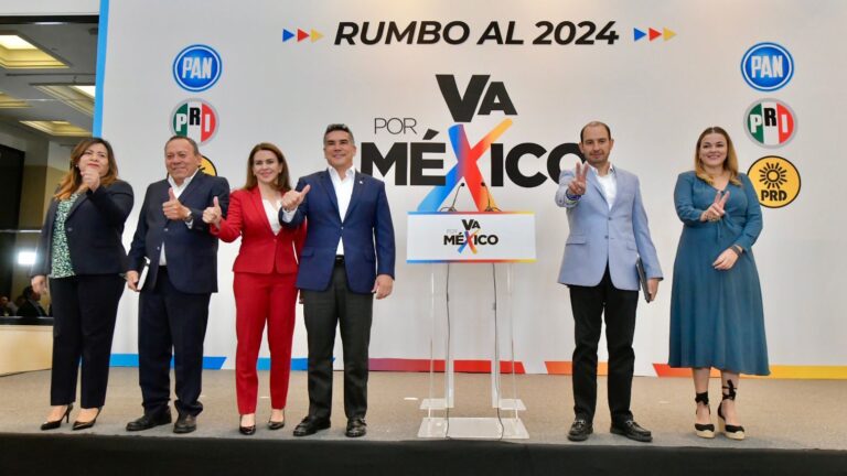 Firma la coalición «Va Por México» el Acuerdo 2024, para construir una candidatura con la participación de todos