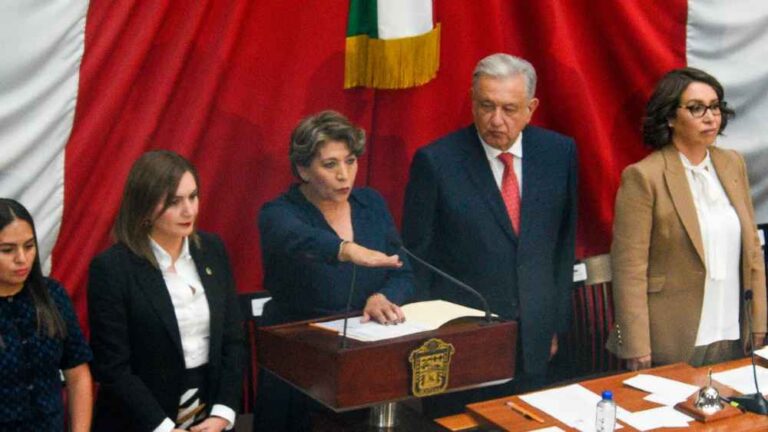 Delfina Gómez toma protesta como gobernadora del Estado de México