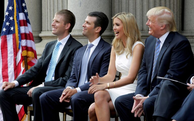 Trump y sus hijos son declarados responsables de fraudes financieros por juez de Nueva York